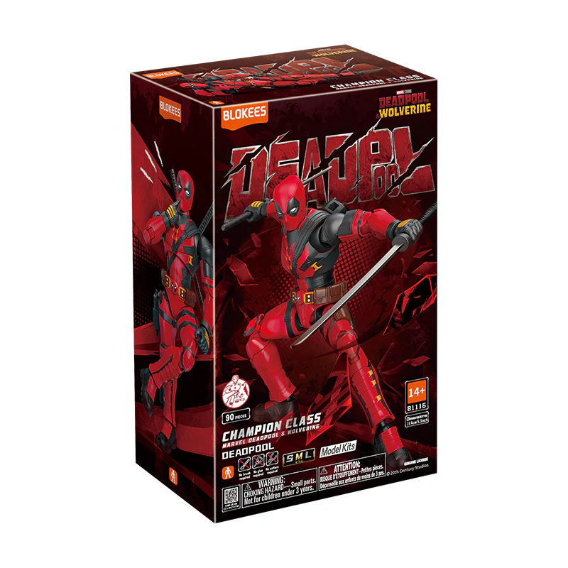 Blokees Marvel Hero Champion Class 04 - Deadpool Model Kits [PRE-ORDER] - Image 2