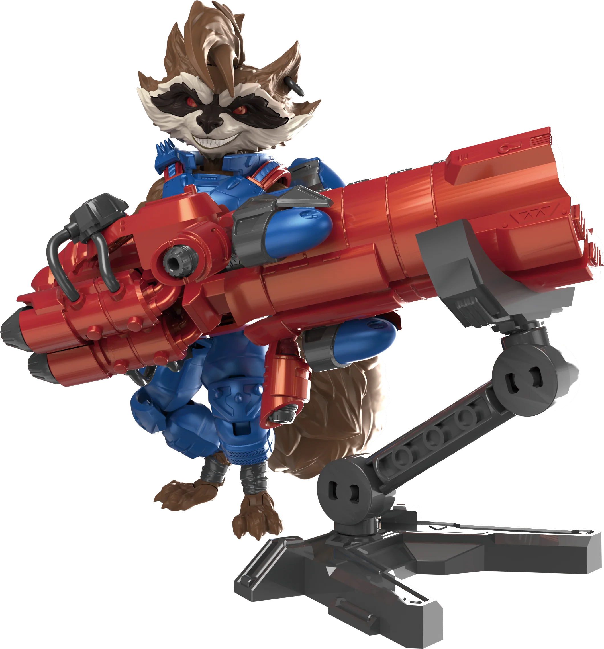 Blokees Marvel Heros Champion Class 08 - Rocket Raccoon Model Kits - Image 6