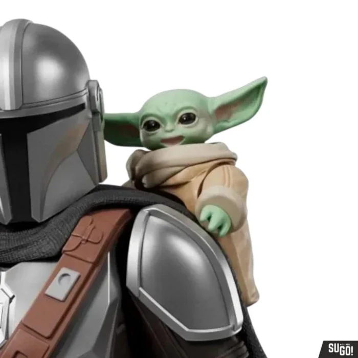 Blokees Model Kit Star War CC05 - Din Djarin & Grogu [PRE-ORDER] - Image 2