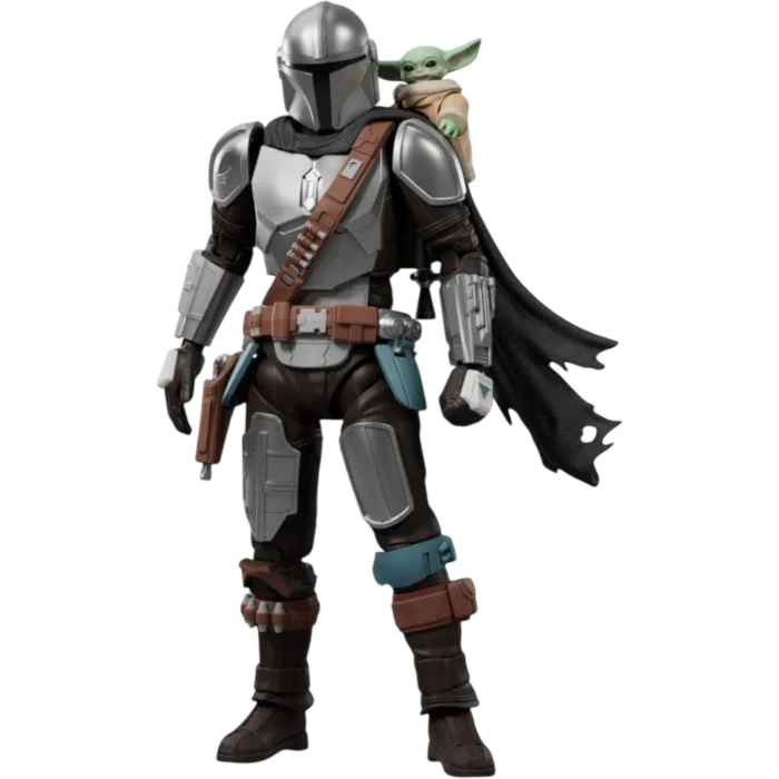 Blokees Model Kit Star War CC05 - Din Djarin & Grogu [PRE-ORDER] - Image 3