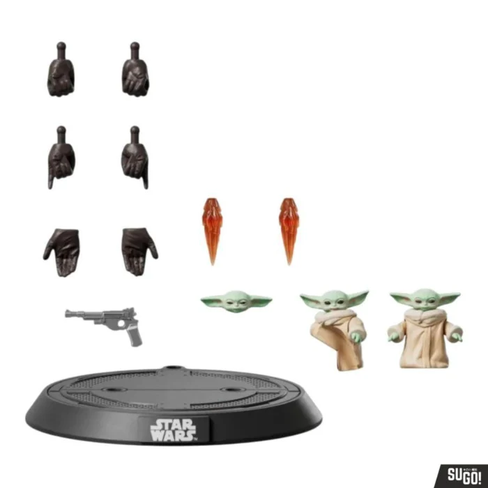 Blokees Model Kit Star War CC05 - Din Djarin & Grogu [PRE-ORDER] - Image 6