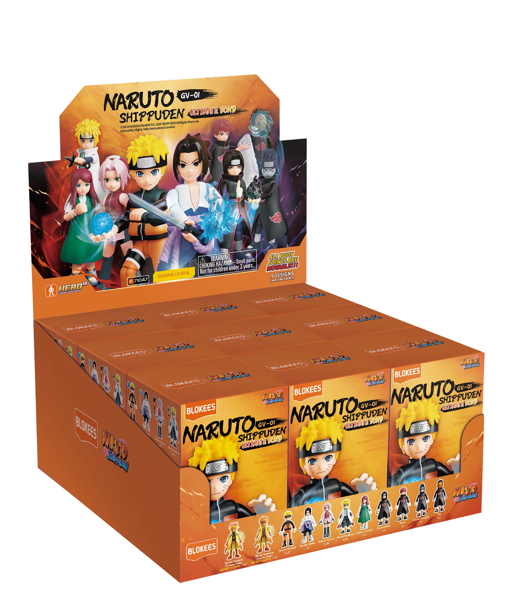 Blokees Naruto Galaxy Version 01 Ultimate Bond Blind Box