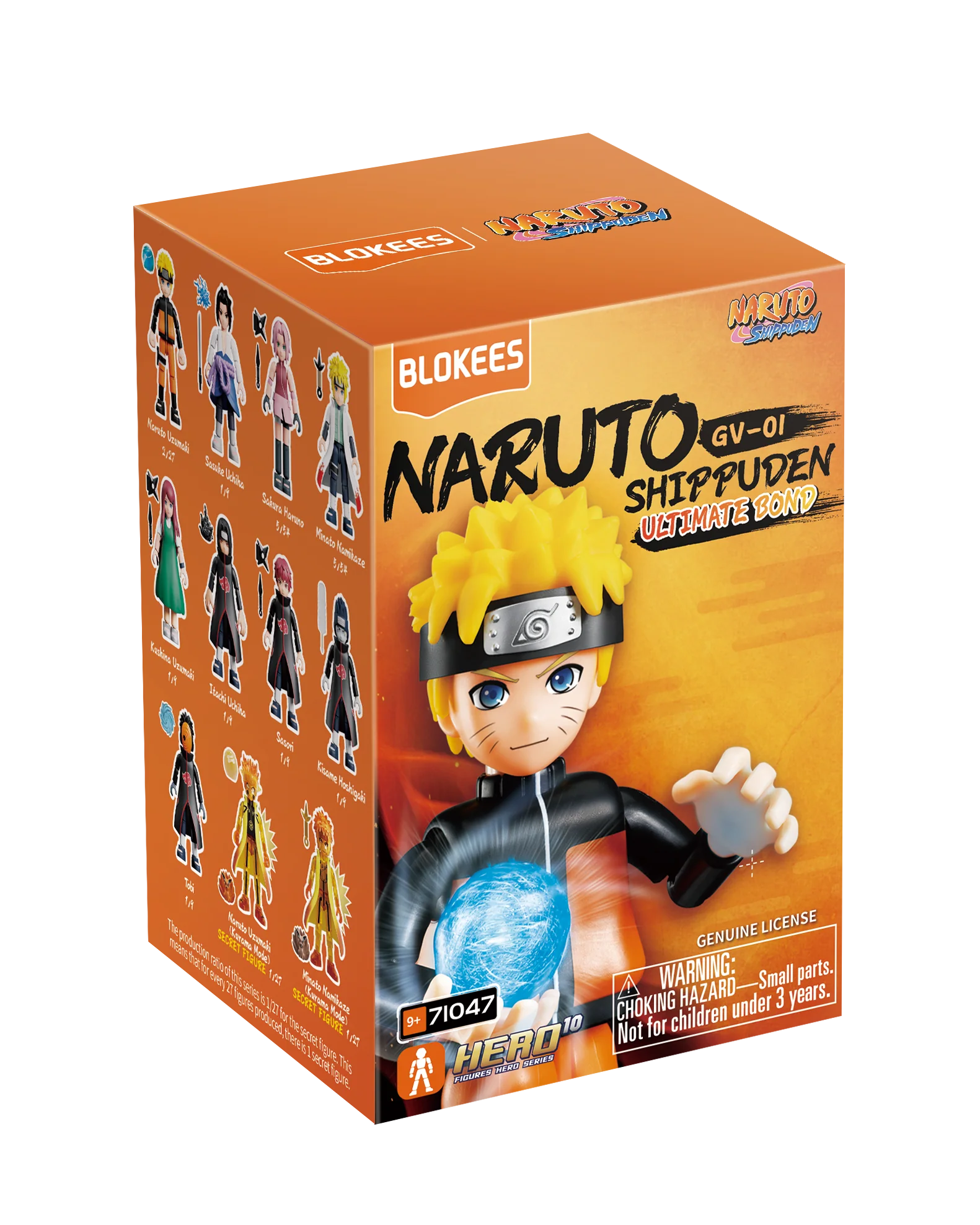 Blokees Naruto Galaxy Version 01 Ultimate Bond Blind Box - Image 2