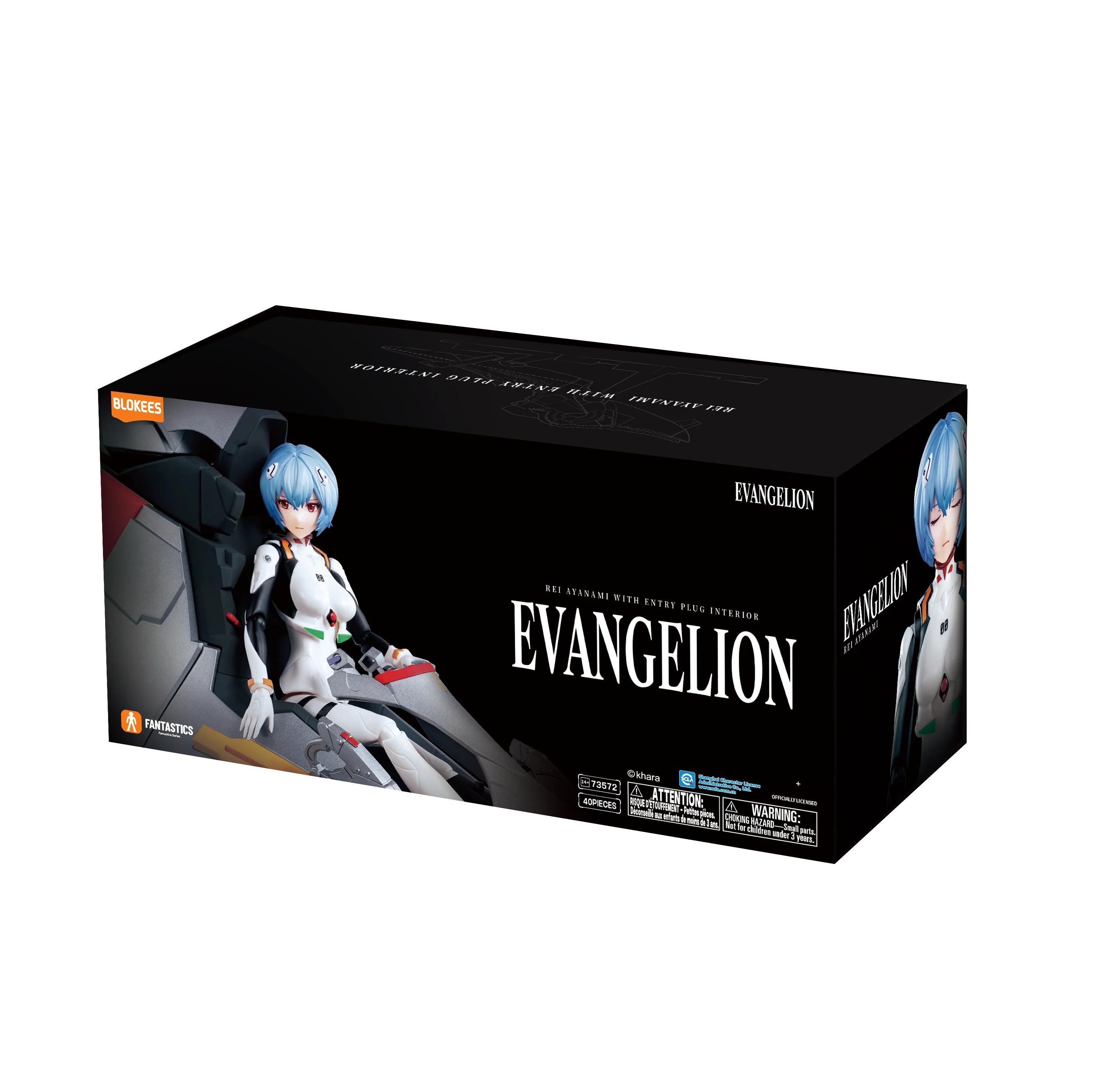 Blokees Rebuild of Evangelion: Rei Ayanami Fantastic Series Plastic Model Kit [PRE-ORDER]