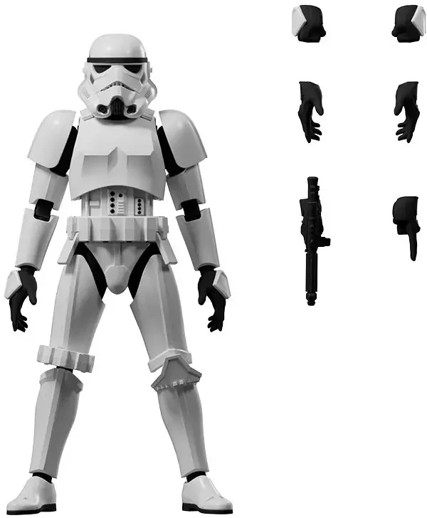 Blokees Star Wars Stormtrooper Model Kit Champion Class 01 CC02 - Image 6