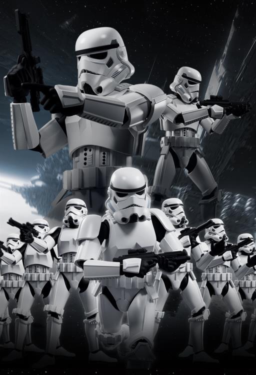 Blokees Star Wars Stormtrooper Model Kit Champion Class 01 CC02 - Image 7