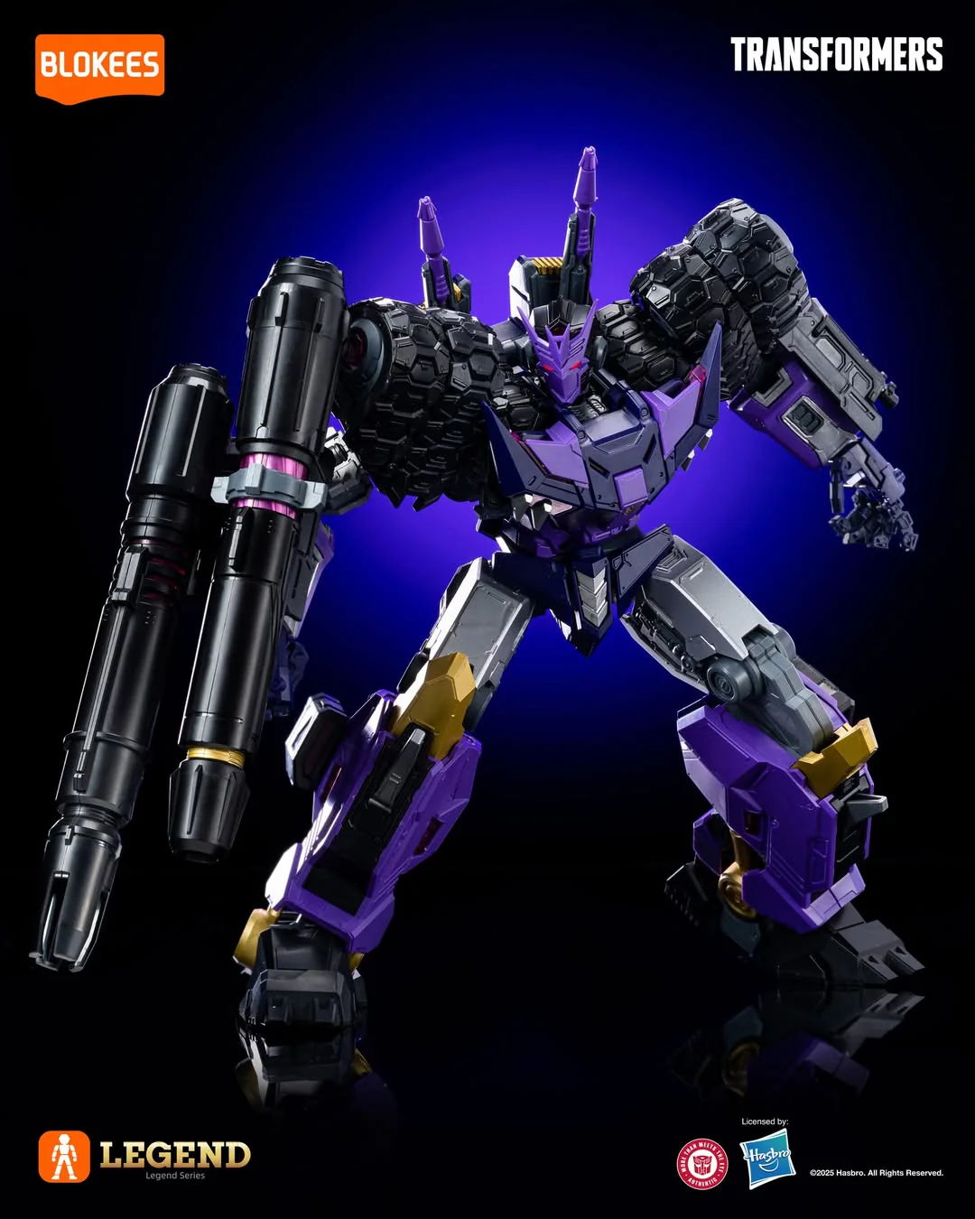 Blokees Transformers 05 Tarn Comic Version 20cm Luminous Eyes & Chest AE05 Model Kit - Image 4