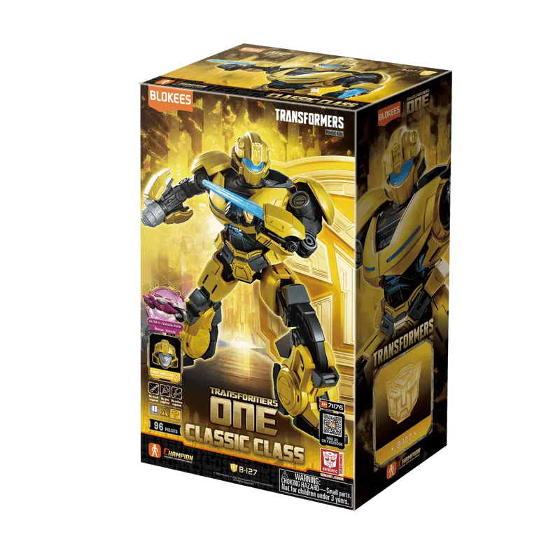 Blokees Transformers B-127 15 Model Kit Classic Class 15 Luminous Eyes - Image 2