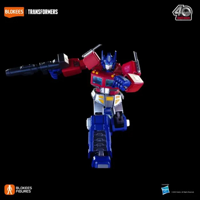 Blokees Transformers G1 Optimus Prime 20cm Luminous Eyes AE01 Model Kit - Image 7