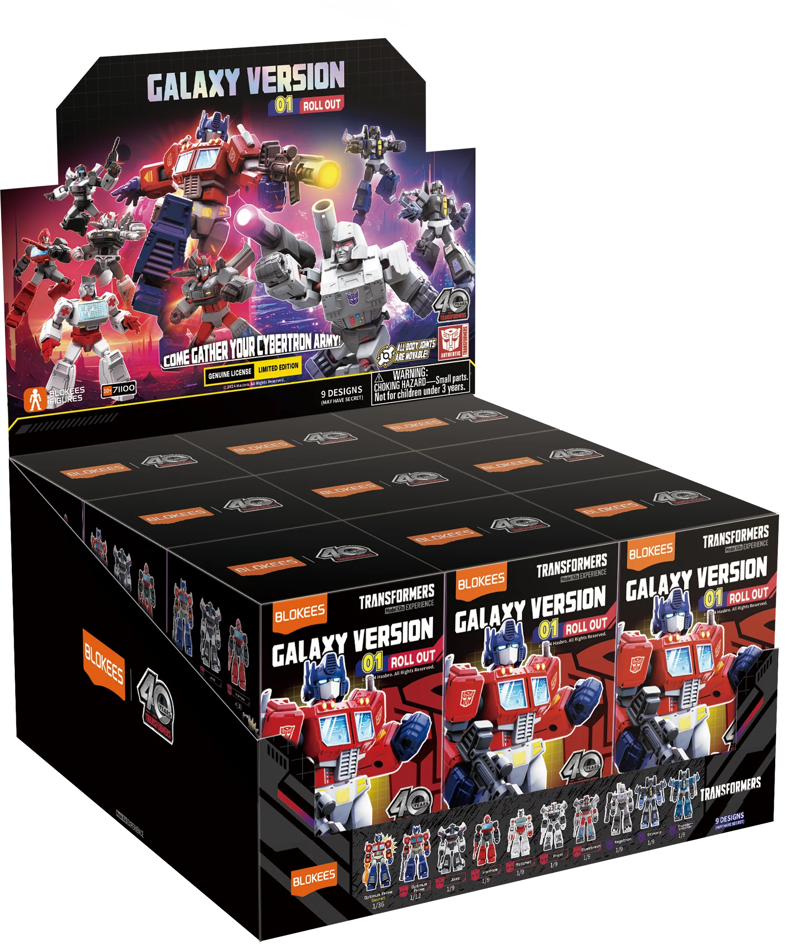 Blokees Transformers Galaxy Version 01 Autobots Roll Out Blind Box