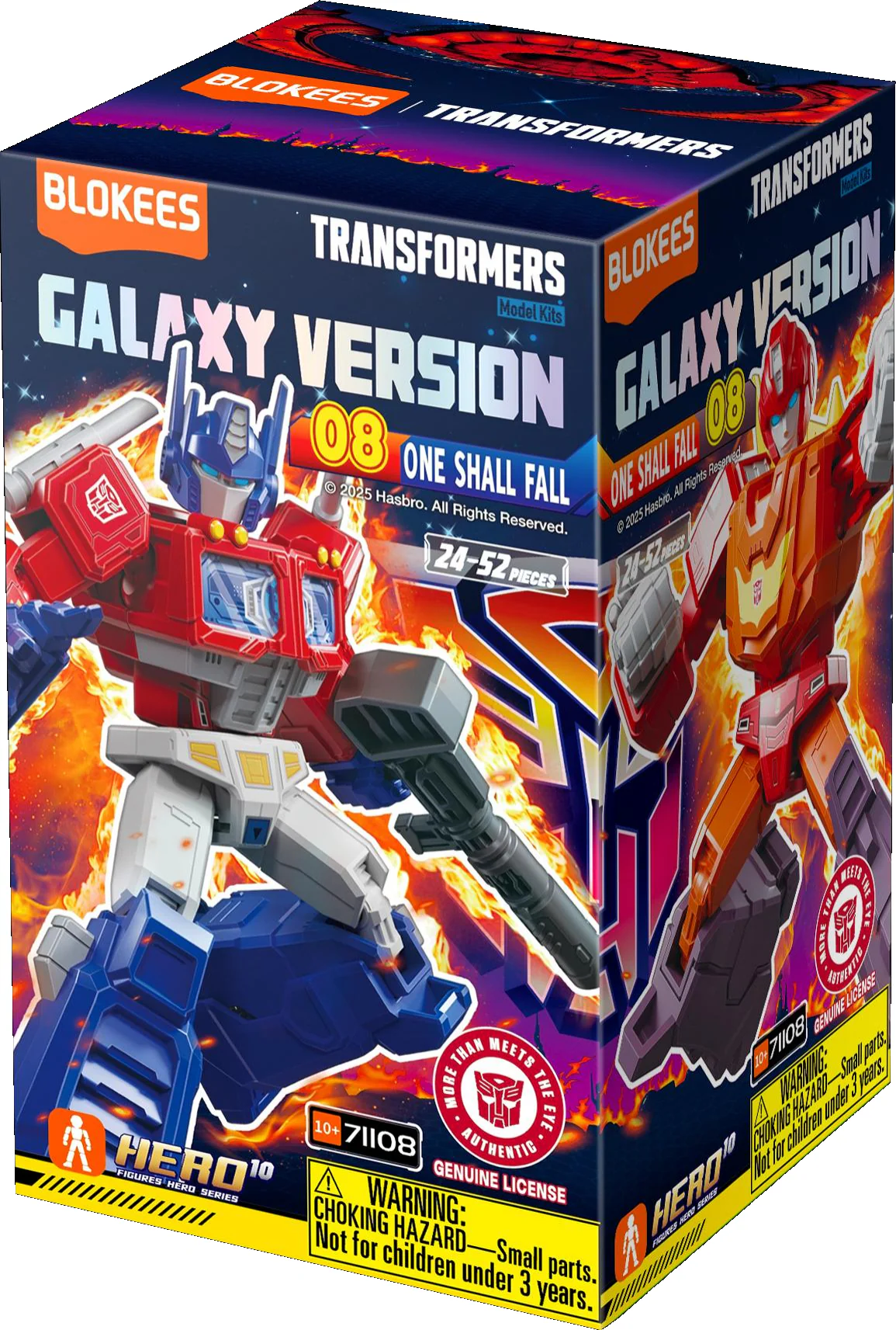 Blokees Transformers Galaxy Version 08 One Shall Fall Blind Box - Image 2