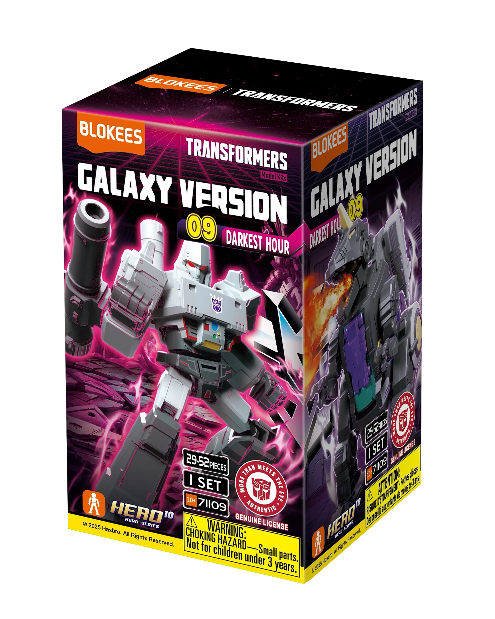Blokees Transformers Galaxy Version 09 Darkest Hour Blind Box - Image 2
