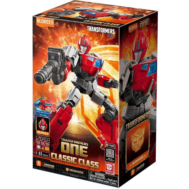 Blokees Transformers Ironhide 19 Model Kit Classic Class 19 Luminous Eyes & Chest - Image 2