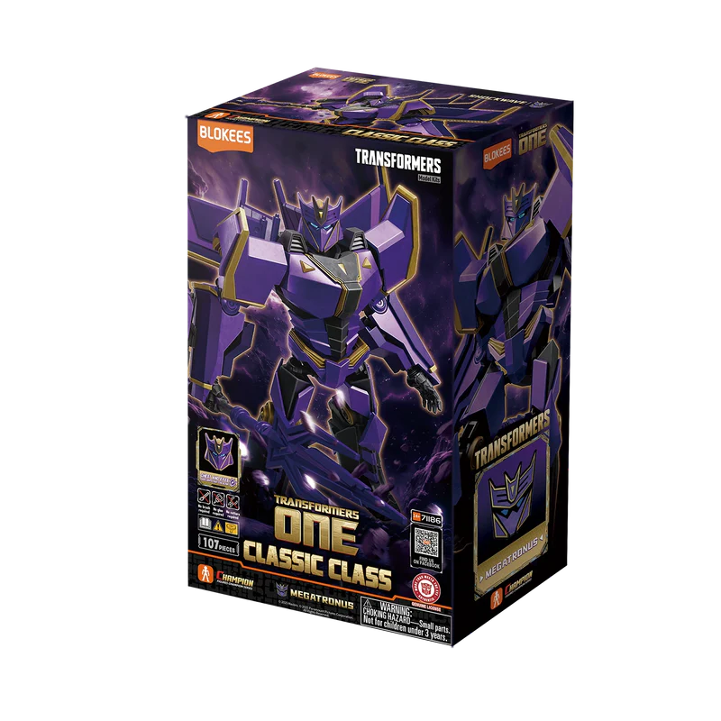Blokees Transformers Megatronus 20 Model Kit Classic Class 20 Luminous Eyes & Chest - Image 2