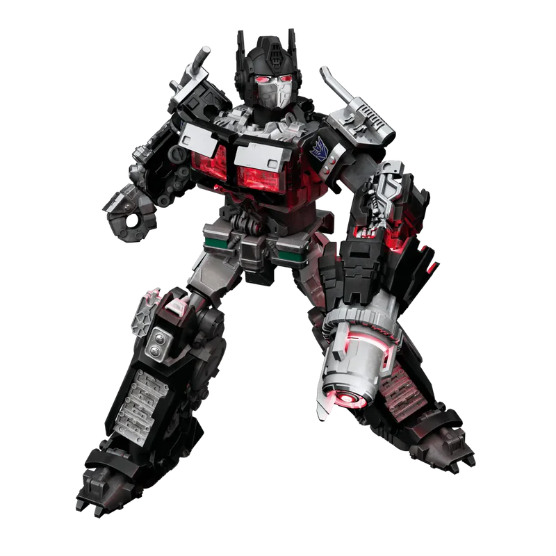 Blokees Transformers Nemesis Prime 08 Model Kit Classic Class 08 Luminous Eyes - Image 3
