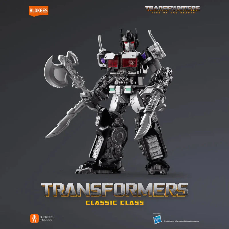 Blokees Transformers Nemesis Prime 08 Model Kit Classic Class 08 Luminous Eyes - Image 5