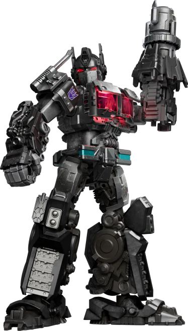 Blokees Transformers Nemesis Prime 08 Model Kit Classic Class 08 Luminous Eyes - Image 8