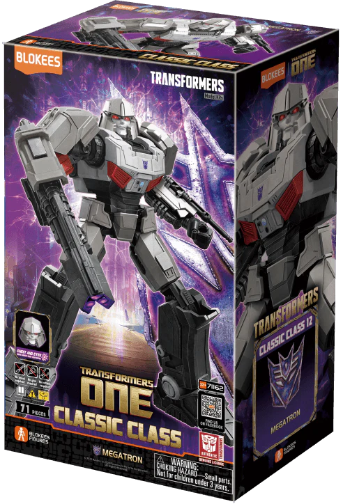 Blokees Transformers Megatron 12 Model Kit Classic Class 12 Luminous Eyes - Image 2