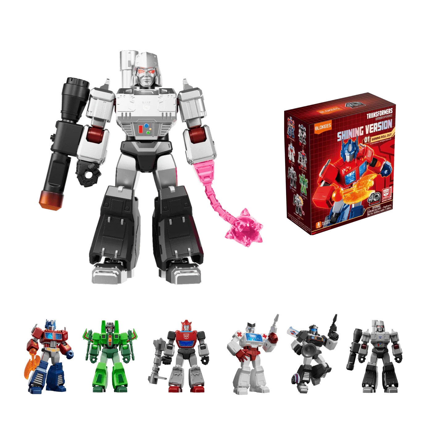 Blokees Transformers Shining Version 01 Shining Roll Out Blind Box - Image 3