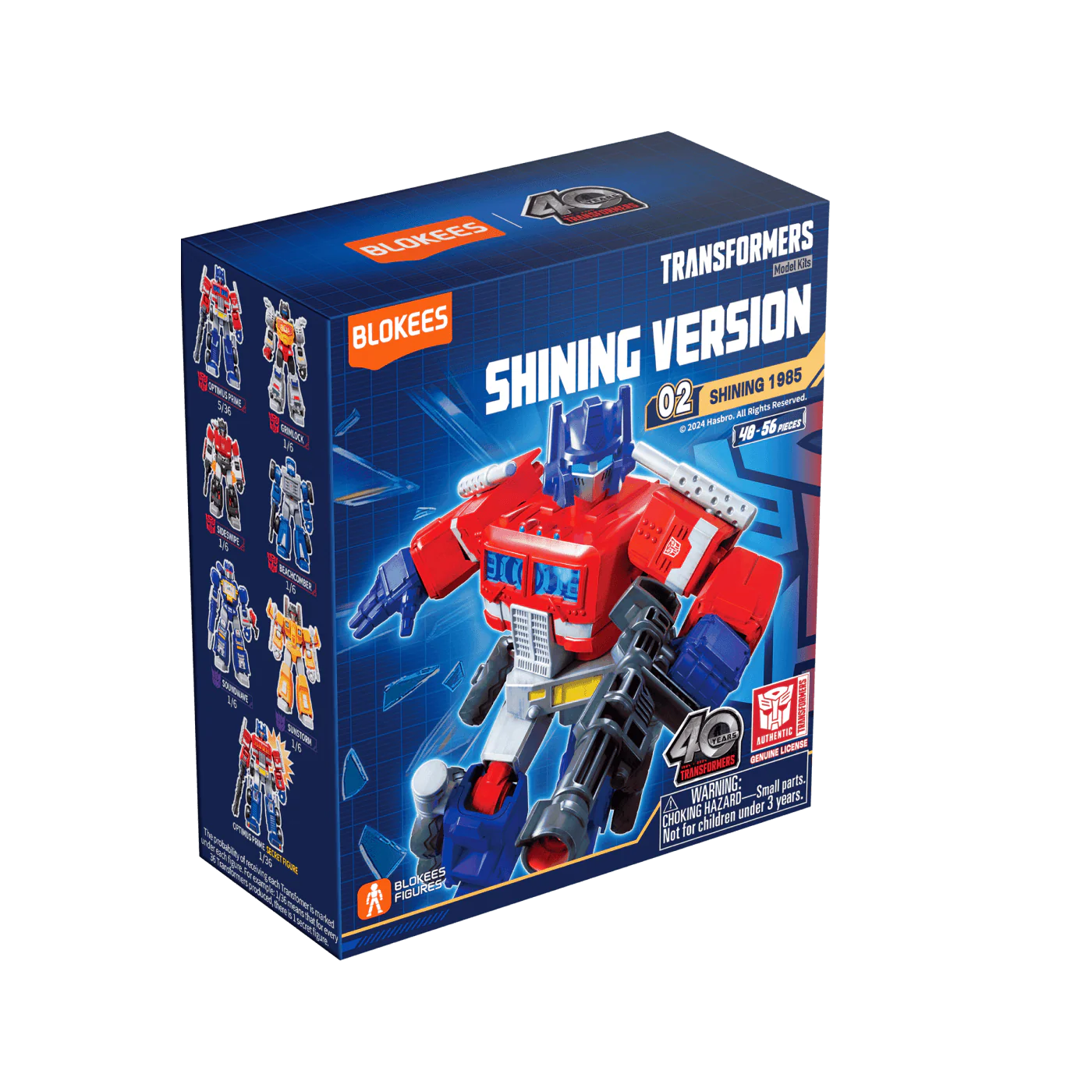 Blokees Transformers Shining Version 02 Shining 1985 Blind Box - Image 2