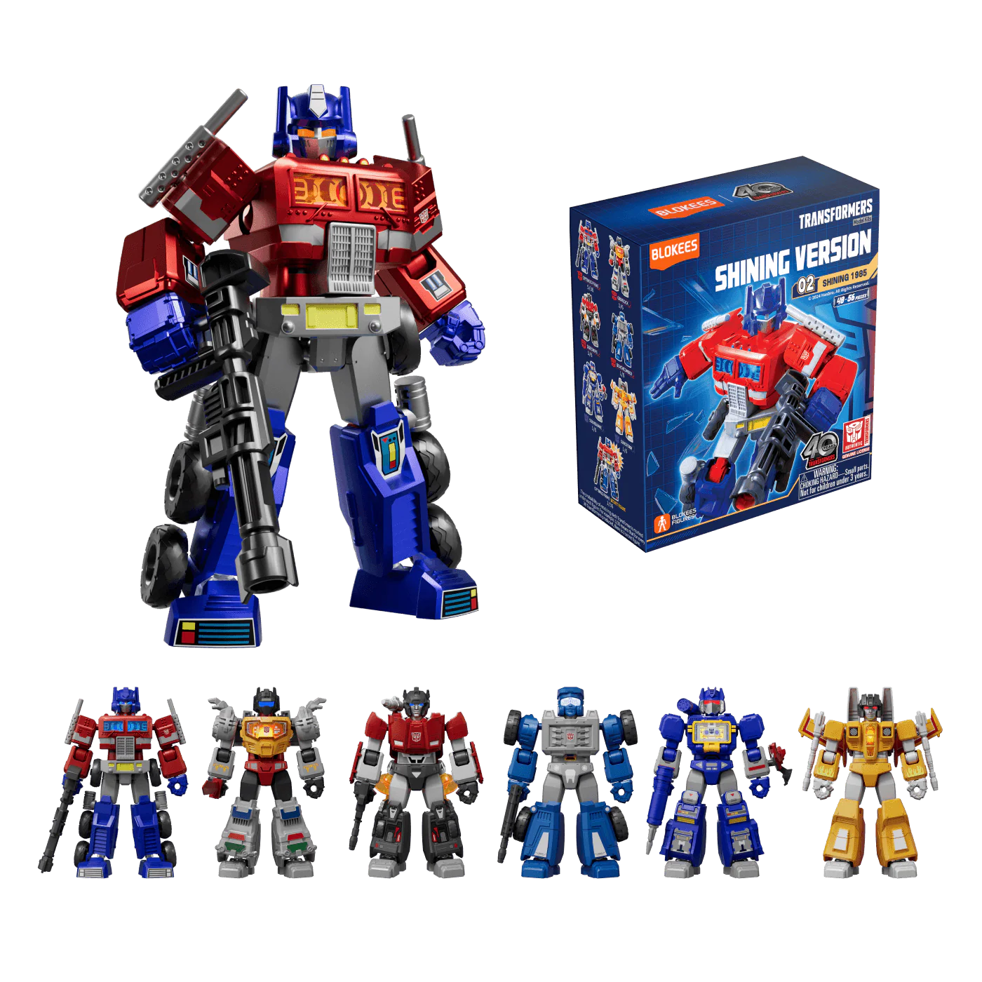 Blokees Transformers Shining Version 02 Shining 1985 Blind Box - Image 3