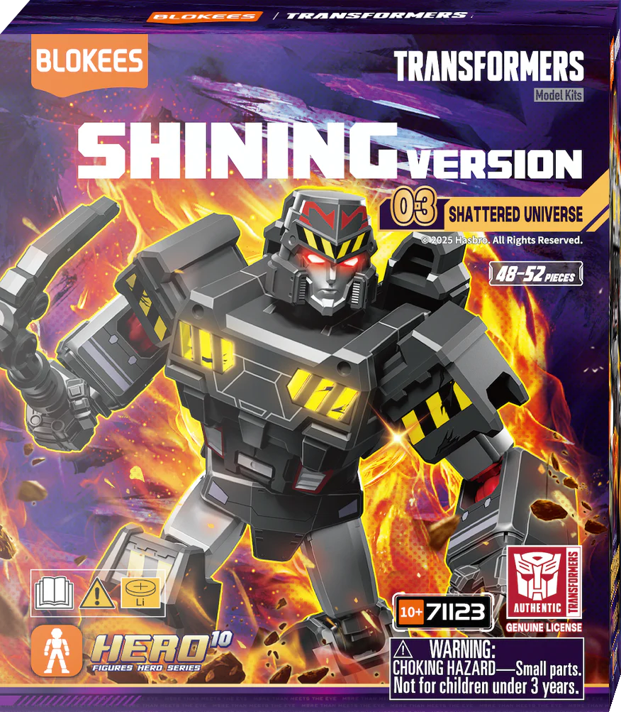 Blokees Transformers Shining Version 03 Shattered Universe Blind Box - Image 2