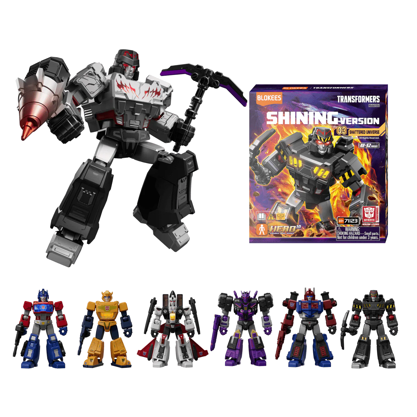 Blokees Transformers Shining Version 03 Shattered Universe Blind Box - Image 3