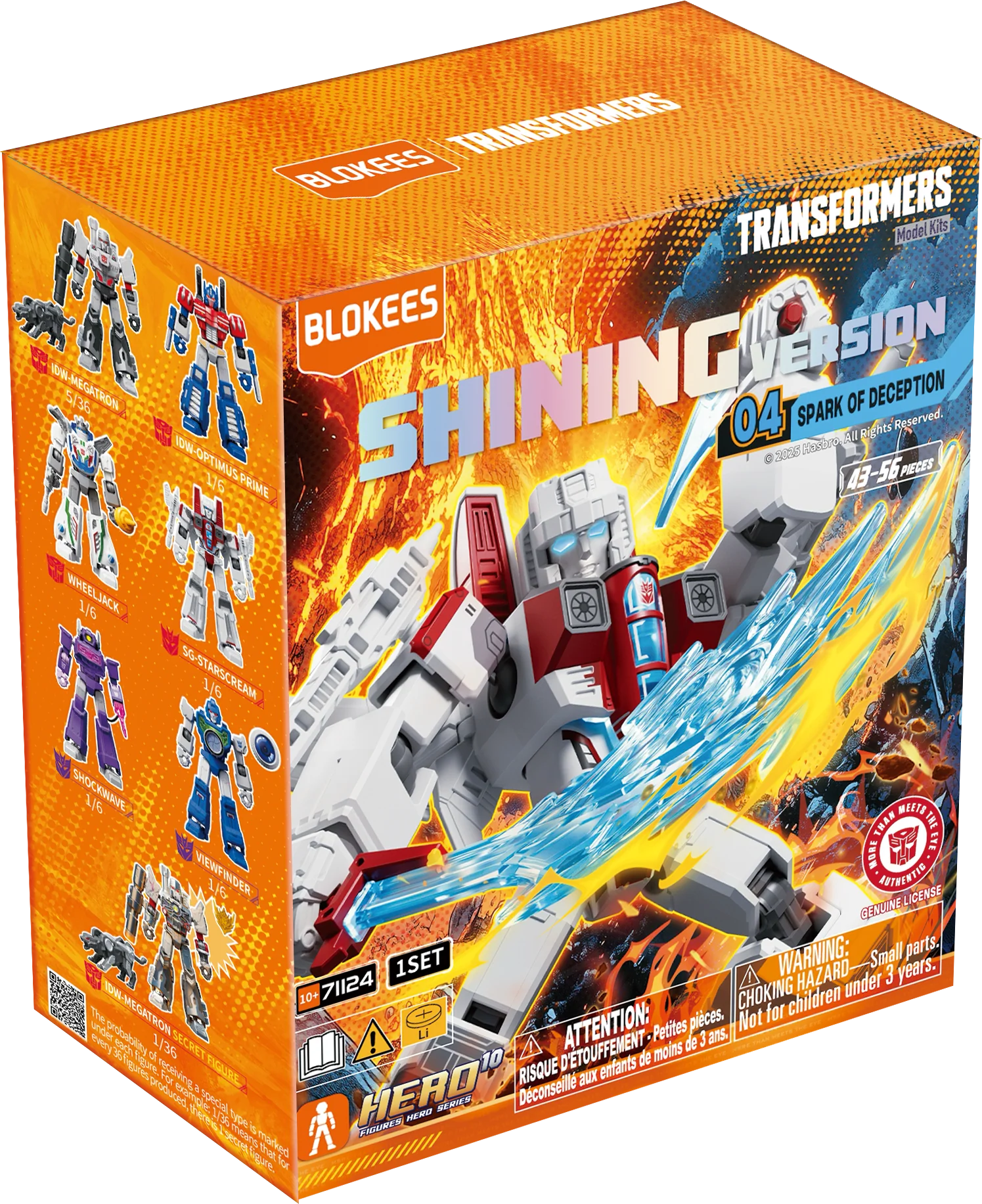 Blokees Transformers Shining Version 04 Spark of Deception Blind Box - Image 2