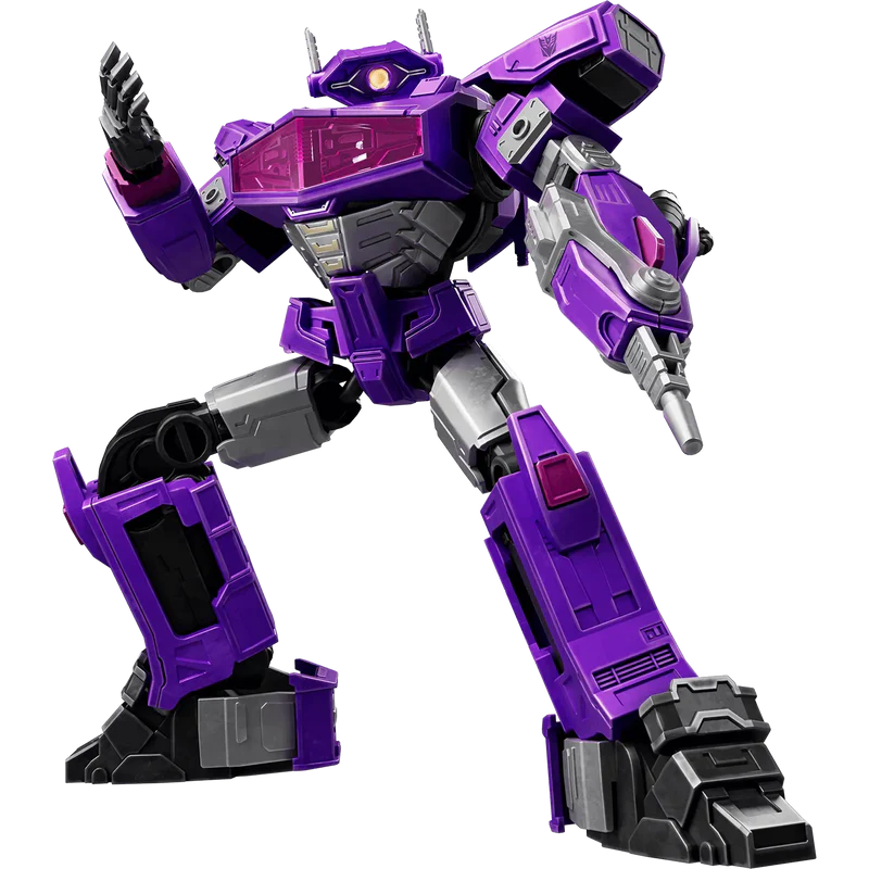 Blokees Transformers Shockwave 18 Model Kit Classic Class 18 Luminous Eyes & Chest - Image 4
