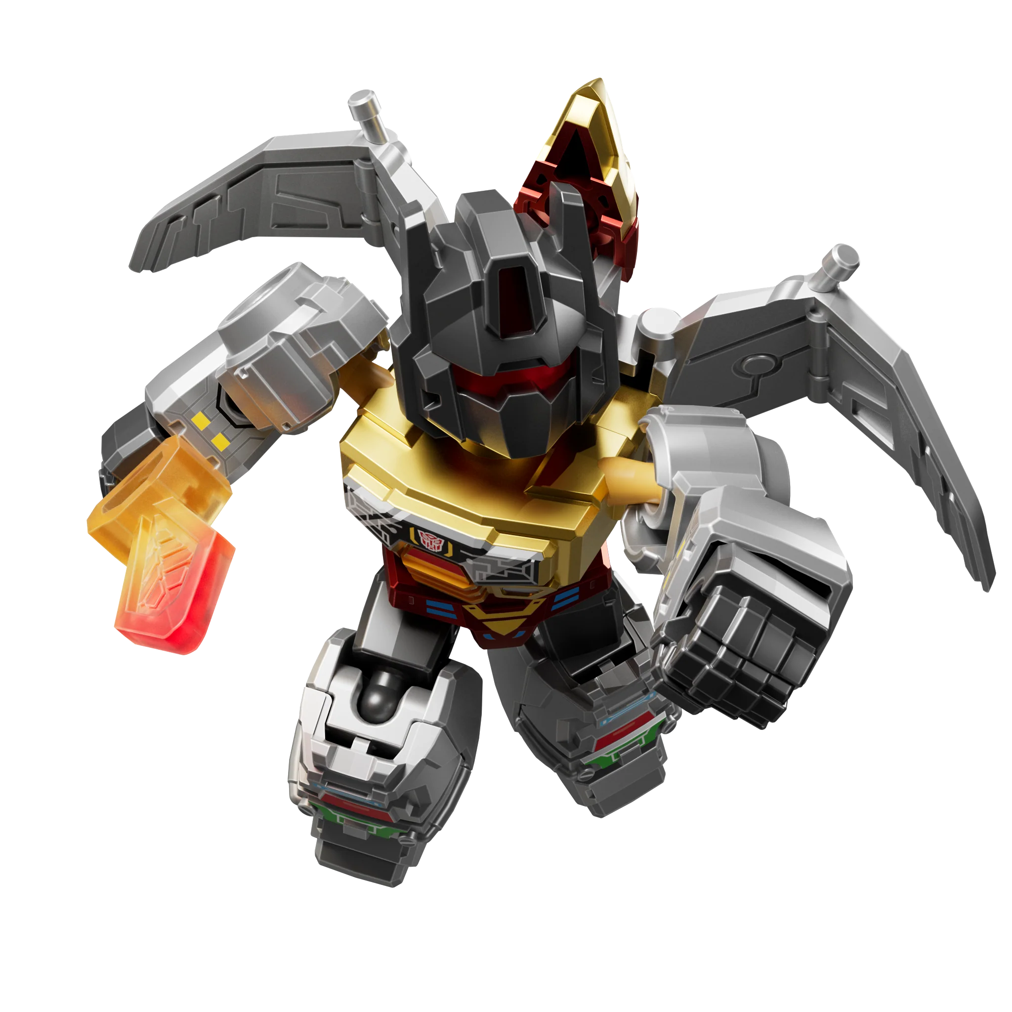 Blokees Transformers Transformers Defender Version 03 Heavy Metal War Blind Box - Image 3