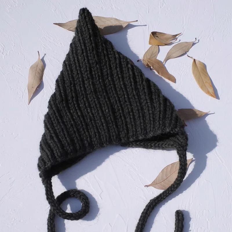Booboomooi Handmade Knitted Pointed Elf Hat - Image 15