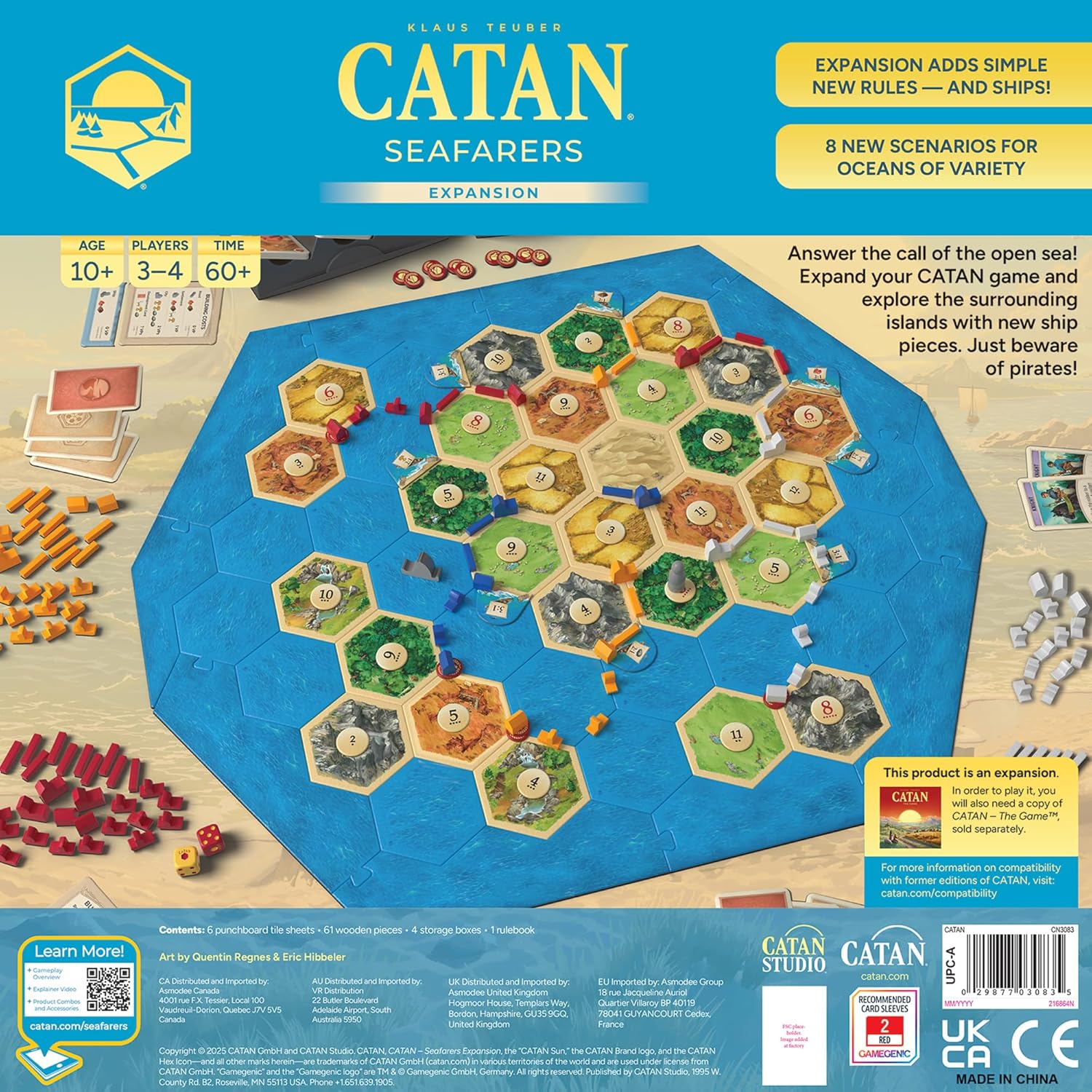 CATAN - The Game - Seafarers Expansion (6th Edition) - Image 4