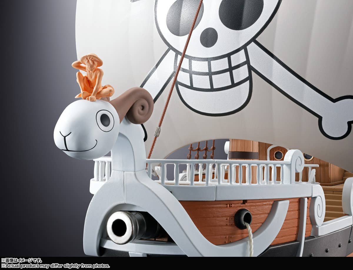 ONE PIECE - CHOGOKIN GOING MERRY Anime 25th Anniversary Memorial Edition - Image 4