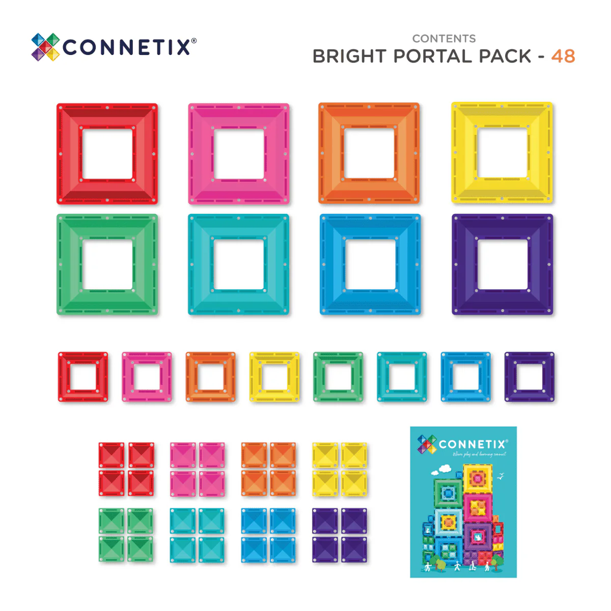 Connetix - Bright Portal Pack 48 pc - Image 9