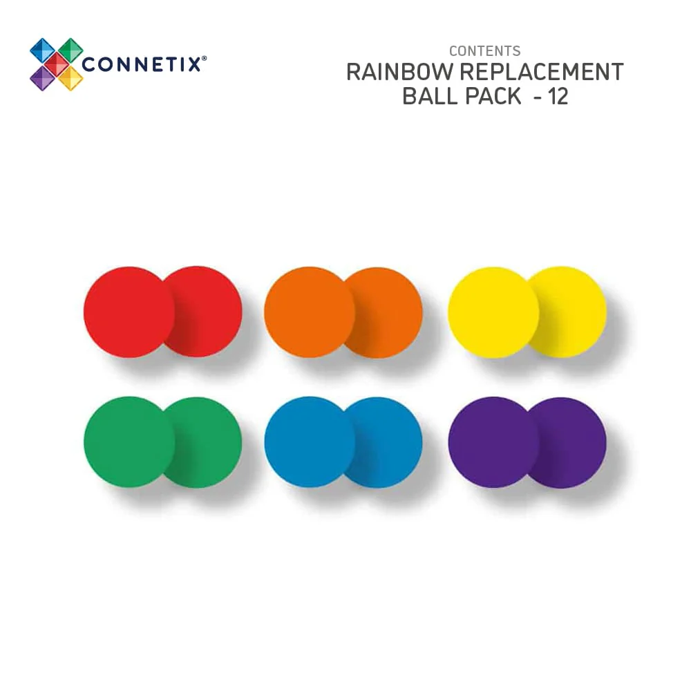 Connetix - Rainbow Ball Pack 12 pc - Image 6