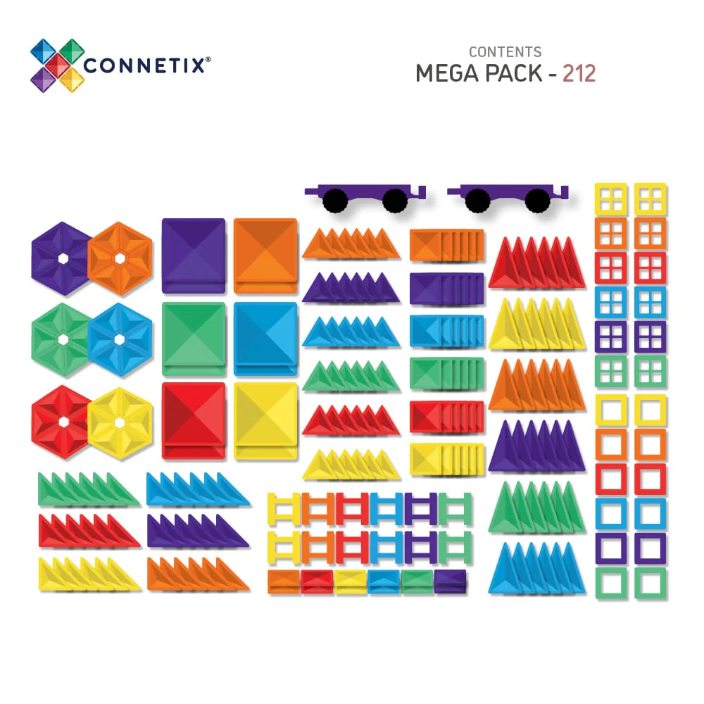 Connetix - Rainbow Mega Pack 212 pc - Image 13