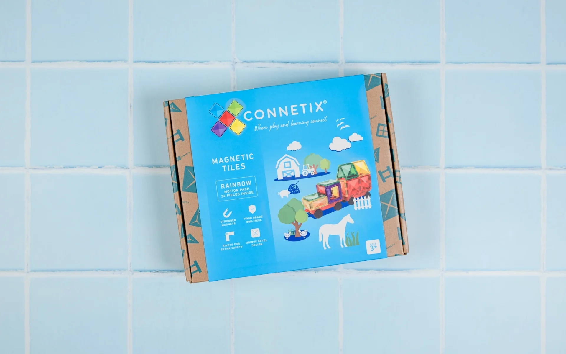 Connetix - Rainbow Motion Pack 24 pc - Image 10