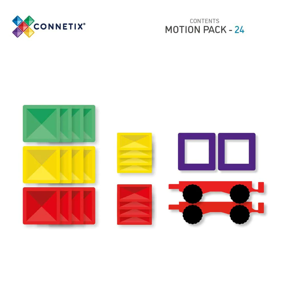 Connetix - Rainbow Motion Pack 24 pc - Image 12