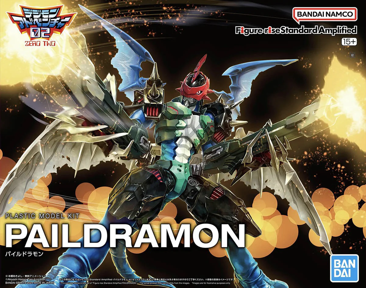 DIGIMON - Amplified PaildramonFigure-rise Standard (Digimon Adventure 02) - Image 10
