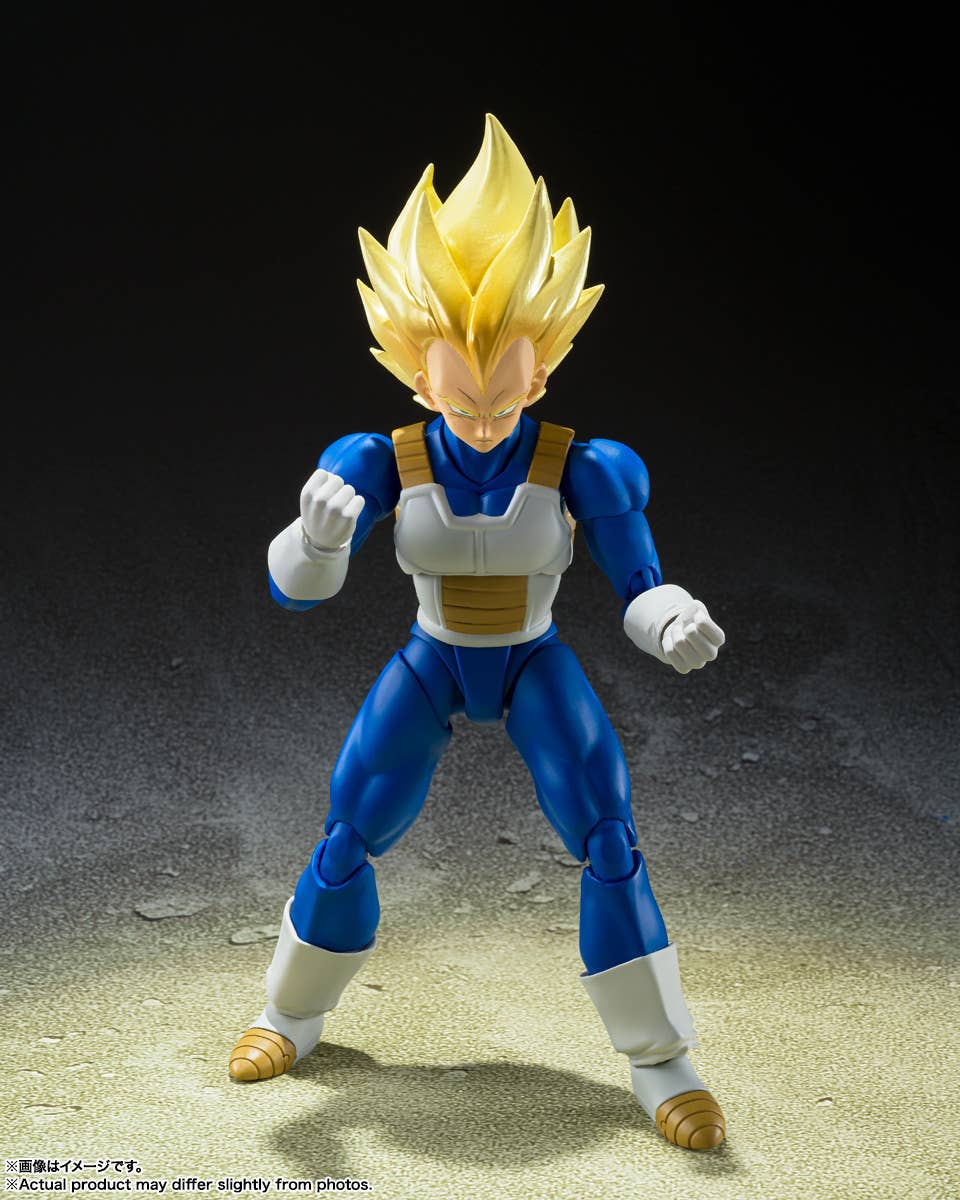 Dragon Ball - S.H.Figuarts Super Saiyan Vegeta -Awakened Super Saiyan Blood - Image 2