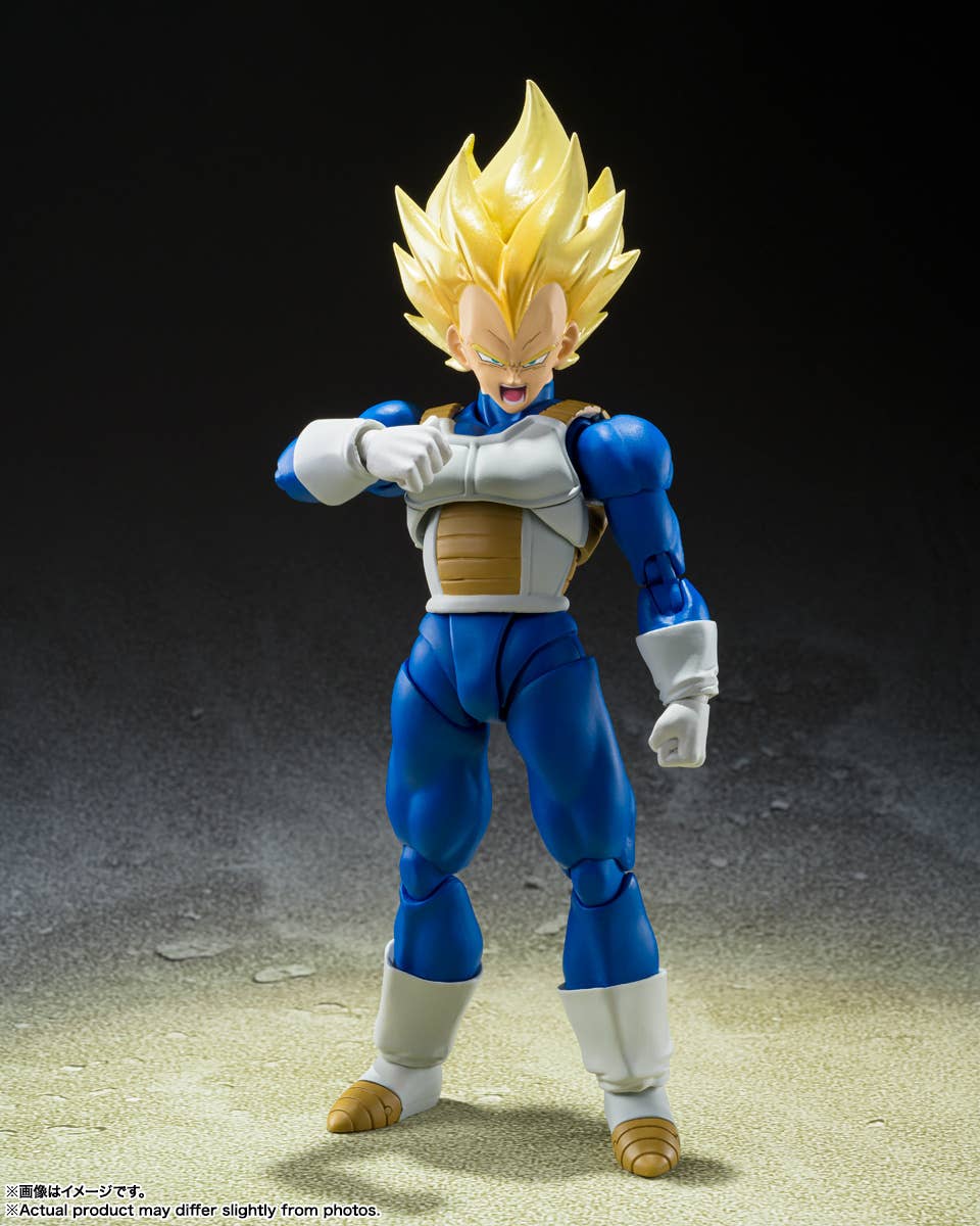 Dragon Ball - S.H.Figuarts Super Saiyan Vegeta -Awakened Super Saiyan Blood - Image 3