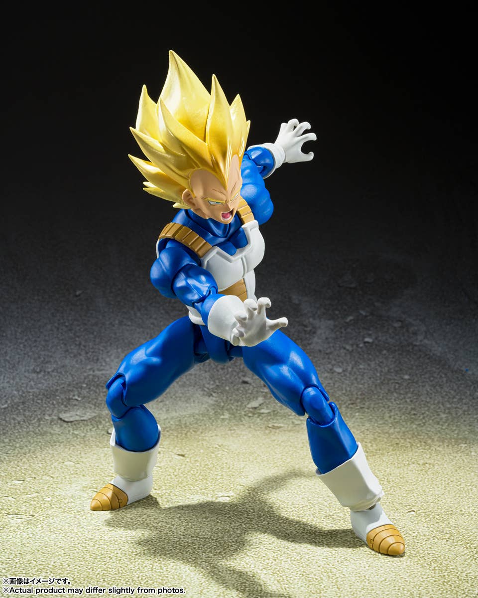 Dragon Ball - S.H.Figuarts Super Saiyan Vegeta -Awakened Super Saiyan Blood - Image 4