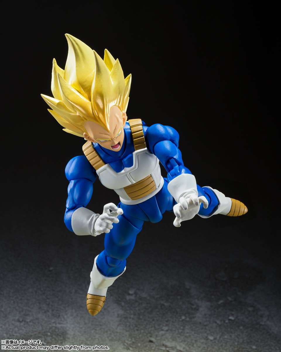 Dragon Ball - S.H.Figuarts Super Saiyan Vegeta -Awakened Super Saiyan Blood - Image 5