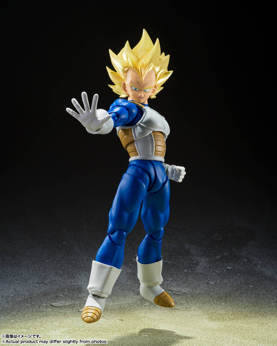 Dragon Ball - S.H.Figuarts Super Saiyan Vegeta -Awakened Super Saiyan Blood - Image 7