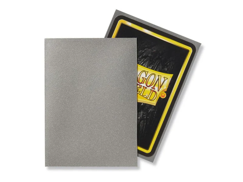 Dragon Shield: Sleeves Matte Dual Silver (100 Pack) - Image 2
