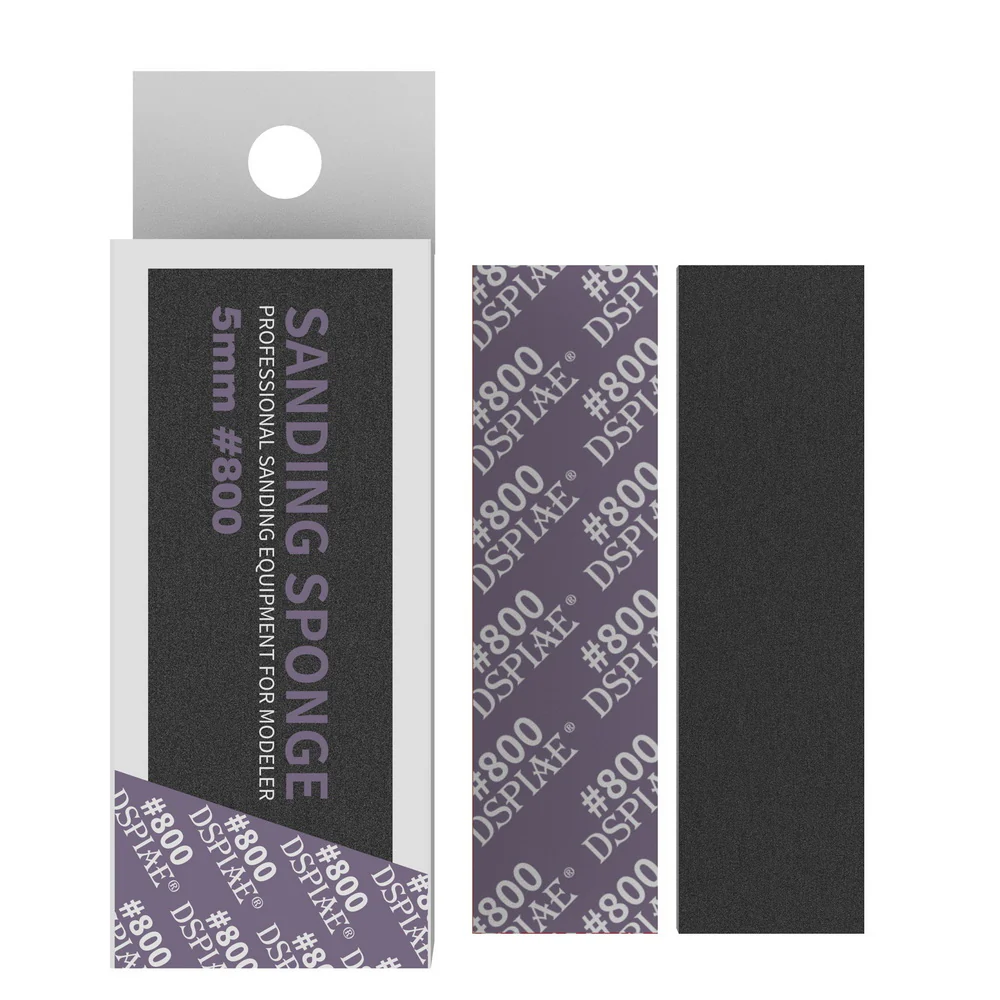 DSPIAE 5mm Sanding Sponge 5pcs 5mm #180~#2500 - Image 5