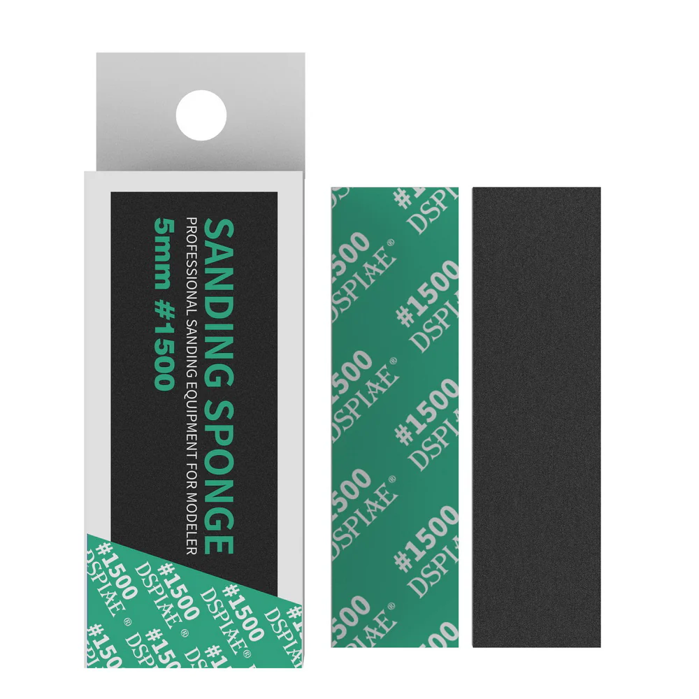 DSPIAE 5mm Sanding Sponge 5pcs 5mm #180~#2500 - Image 8