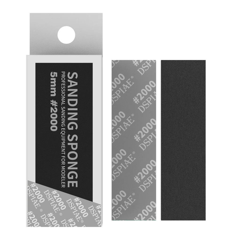 DSPIAE 5mm Sanding Sponge 5pcs 5mm #180~#2500 - Image 9