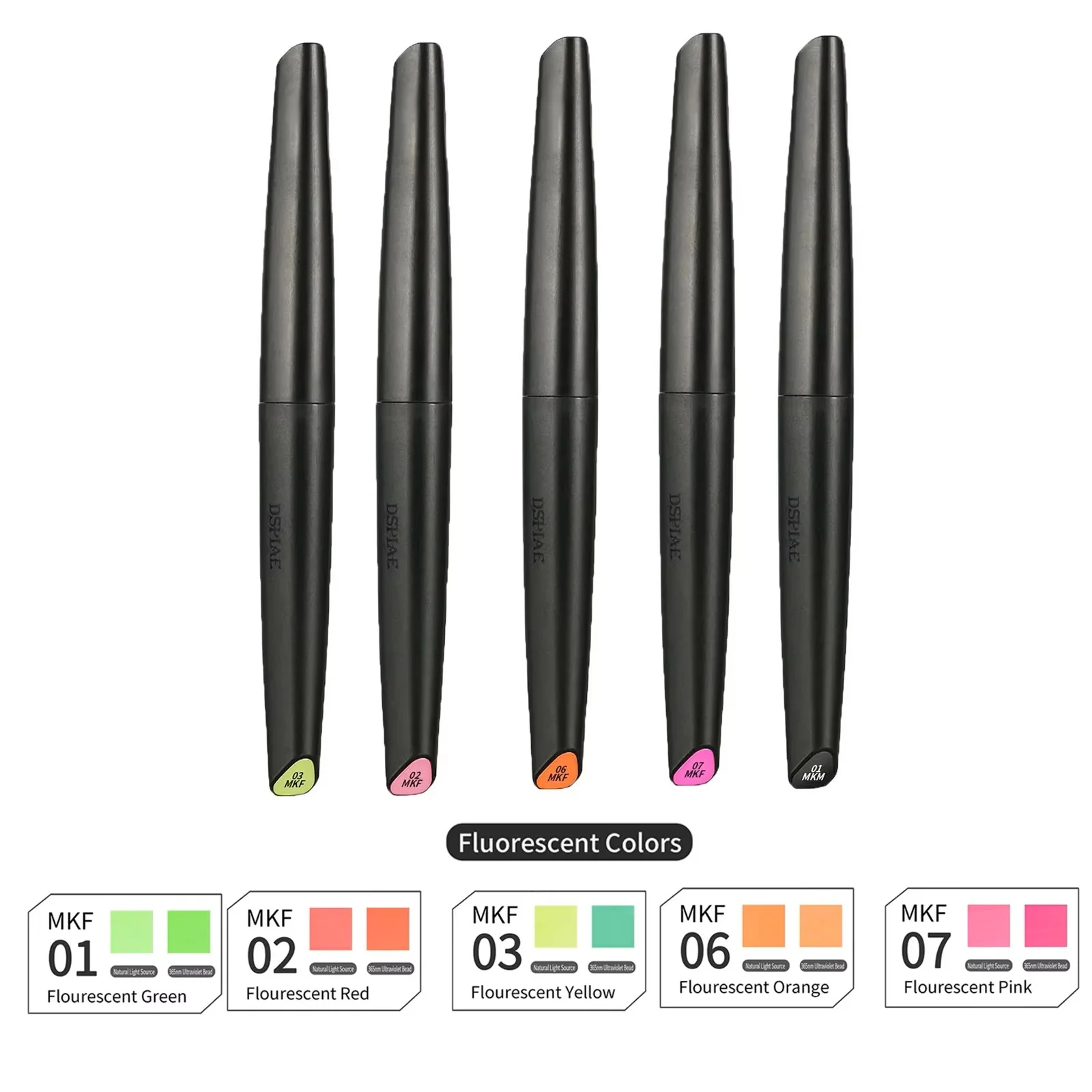 DSPIAE Eco-friendly Water-based Soft Head Markers MK - Image 31