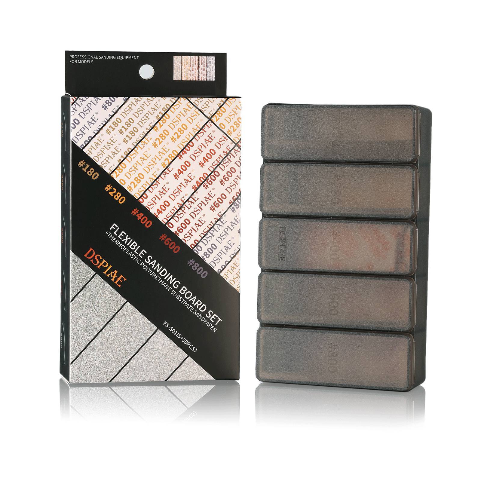 DSPIAE FS-01/02 Flexible Sanding Pad Set 35pcs #180~#2500